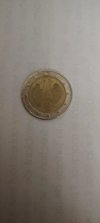 2 Euro Belgio 2004 Errore Eccesso Metallo