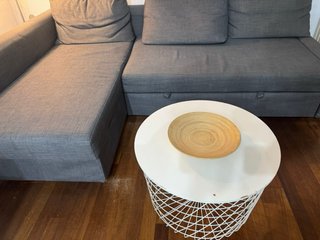 Sofá Cama Chaise Longue Gris Ikea