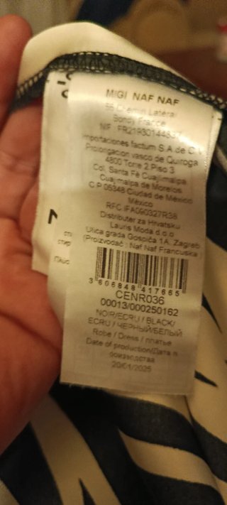 Vestido cruzado V-neck estampado cebra
