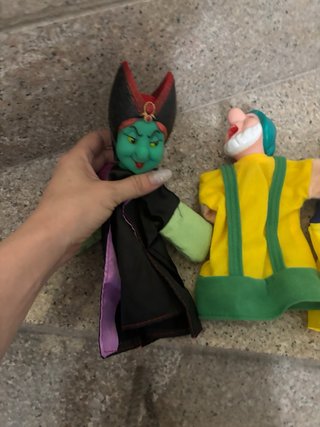 Marionetas Blancanieves y personajes