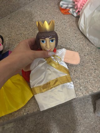 Marionetas Blancanieves y personajes