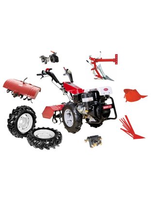 Alquiler Motocultor Roteco Avenger con accesorios