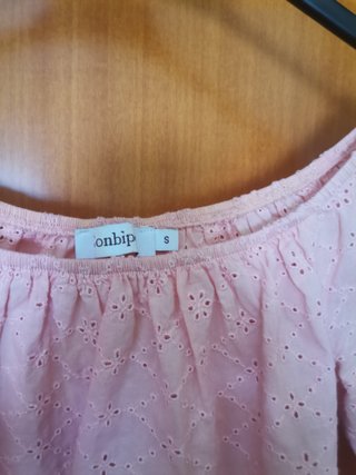 Camicetta Conbipèl pizzo Sangallo tg S