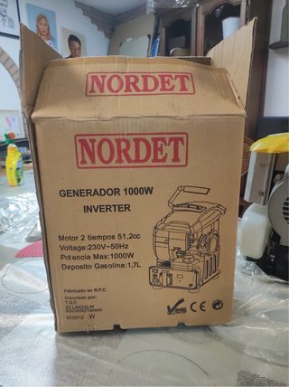 Generador Nordet Engine 2.0 HP