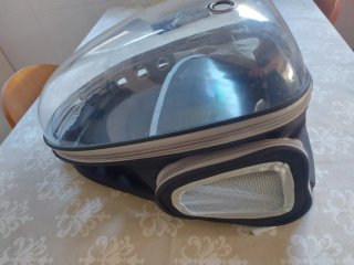 Mochila transportín para mascotas gato o perro