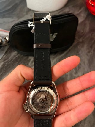 Reloj Seiko Automático GMT Marrón