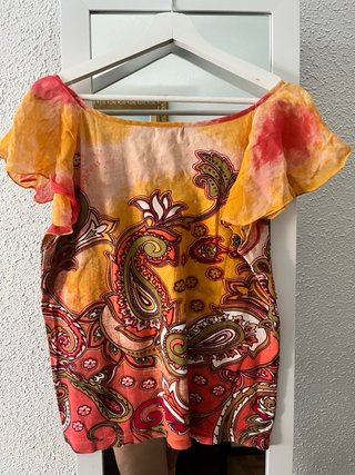 Top Multicolor Taglia Unica