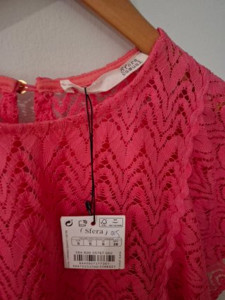 Blusa Sfera Rosa Talla S