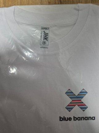 Camiseta Blue Banana Logo X Blanca Talla M