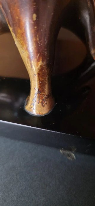 Escultura Bisonte Bronce Edición Limitada