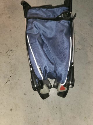 Silla de paseo azul