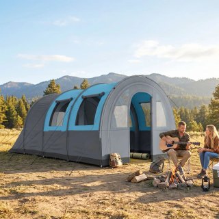 Tenda da Campeggio 3 Posti Impermeabile con Zona N