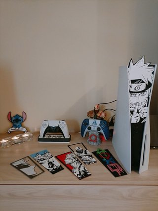 Placas PS5 Personalizadas Anime/Juegos