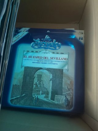 Vinilo La Zarzuela nº 16 El Huésped del Sevillano