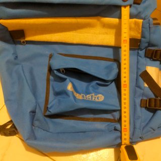 Alforjas para bicicleta azul