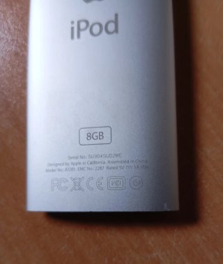Apple iPod Nano Plata