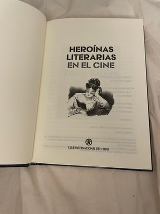 Libro heroinas literarias en el cine