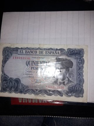 Billete 5000 Pesetas Banco de España 1979