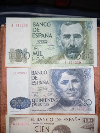 Billete 5000 Pesetas Banco de España 1979