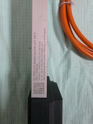 Luz LED Rittal para armario