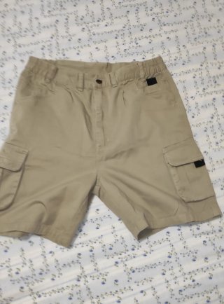 Pantalón corto cargo mujer