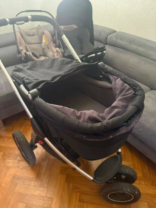 Carro de bebé 2 piezas