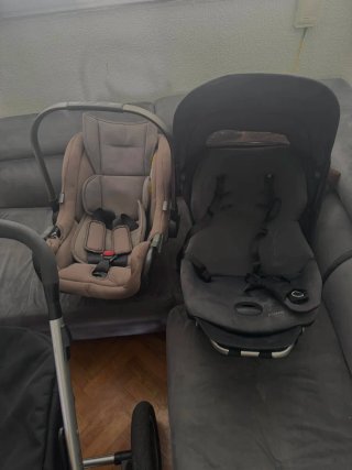Carro de bebé 2 piezas