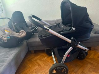 Carro de bebé 2 piezas