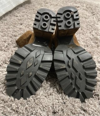 Botines marrones de tacón