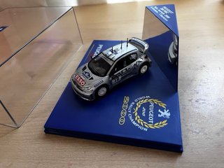 Miniatura Peugeot 206 WRC Campeón del Mundo Norev