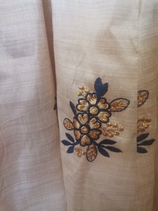 Abito tradizionale asiatico beige/oro  tg. L
