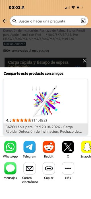 Lápiz Táctil Blanco + 3 Puntas
