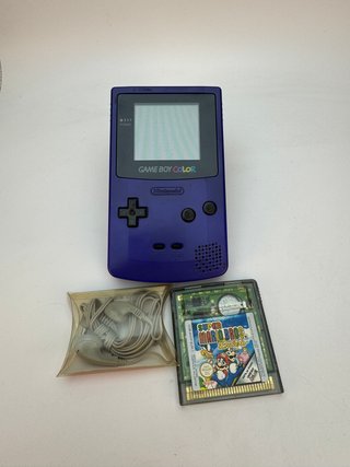 Nintendo Game Boy Color Morado + Juego Mario