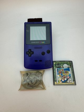 Nintendo Game Boy Color Morado + Juego Mario