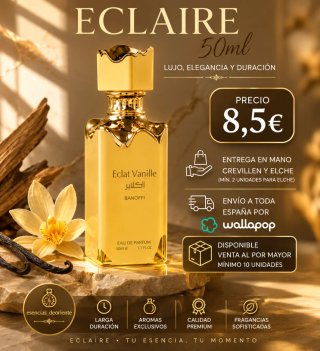 Eclaire Eclat Vanille 50ml - Perfume Árabe
