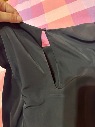 Vestido negro Zara Basic