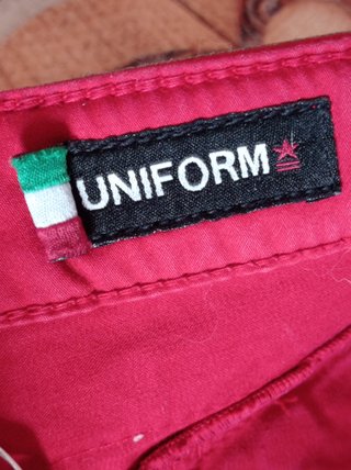 Pantaloni rossi da donna Uniform