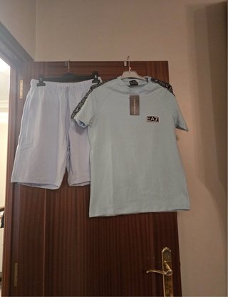 Conjunto EA7 Azul