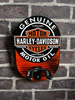 Colgador Casco Harley Davidson