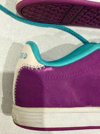 Zapatillas Adidas Talla 35.5 Morado Turquesa