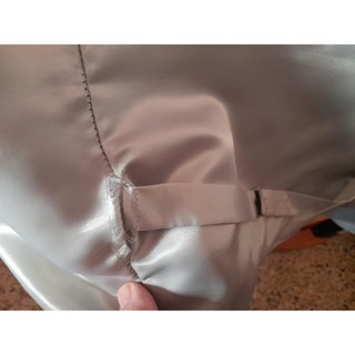 Chaleco de traje BORI gris/plateado