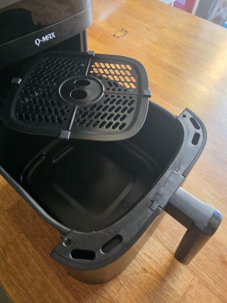 Freidora de Aire sin Aceite Qmax 6,5L como NUEVA