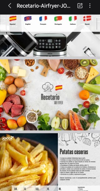 Freidora de Aire sin Aceite Qmax 6,5L como NUEVA