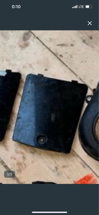 Tapa Yamaha Jog Negra