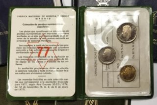 Lote 15 Carteras Pruebas Numismáticas 77 y 79