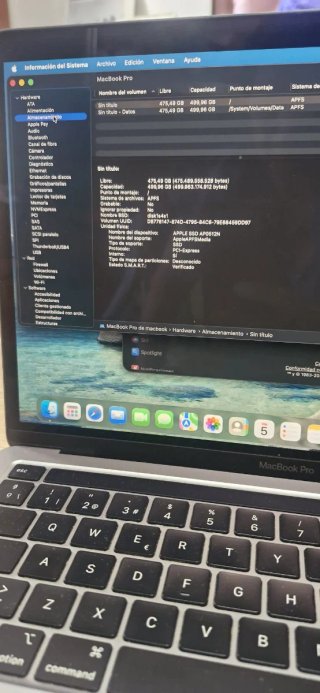 Apple MacBook Pro A2251 Plata