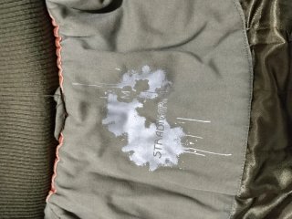 Abrigo verde militar mujer