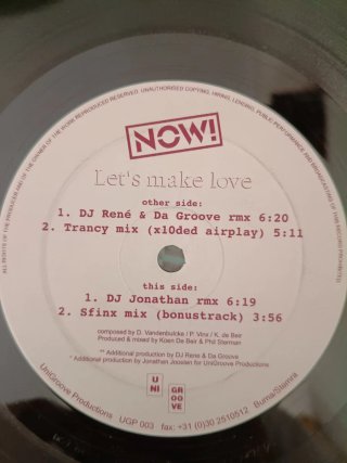 Vinilo NOW! Let's Make Love