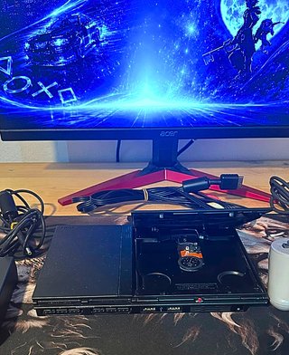 🇪🇸 Consola Sony PS2 Slim Negra + Mando