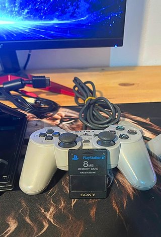 🇪🇸 Consola Sony PS2 Slim Negra + Mando